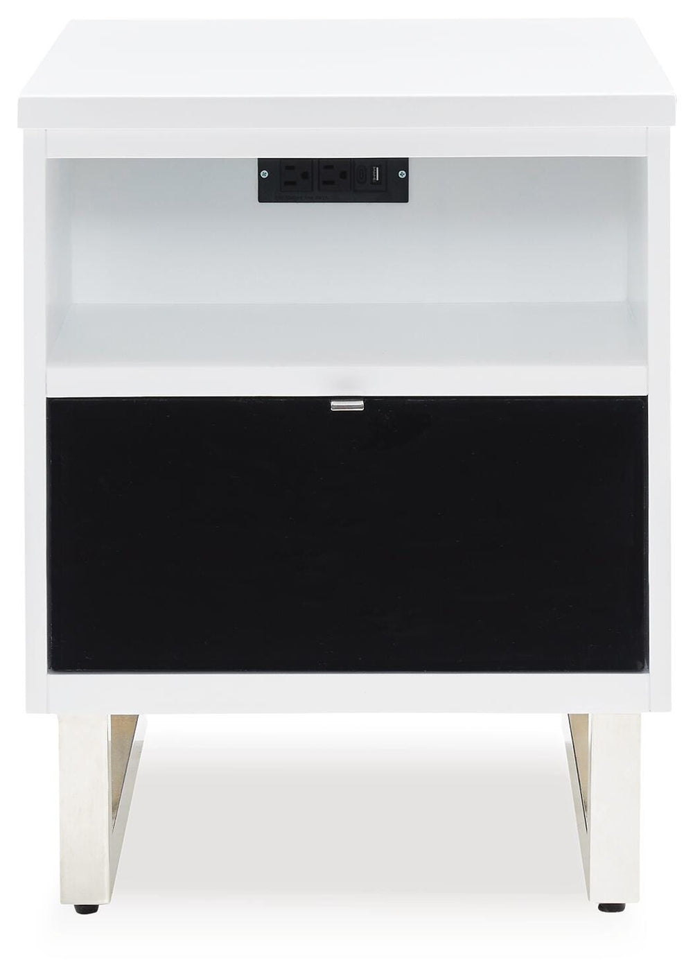 Gardoni Chairside End Table - White (4)