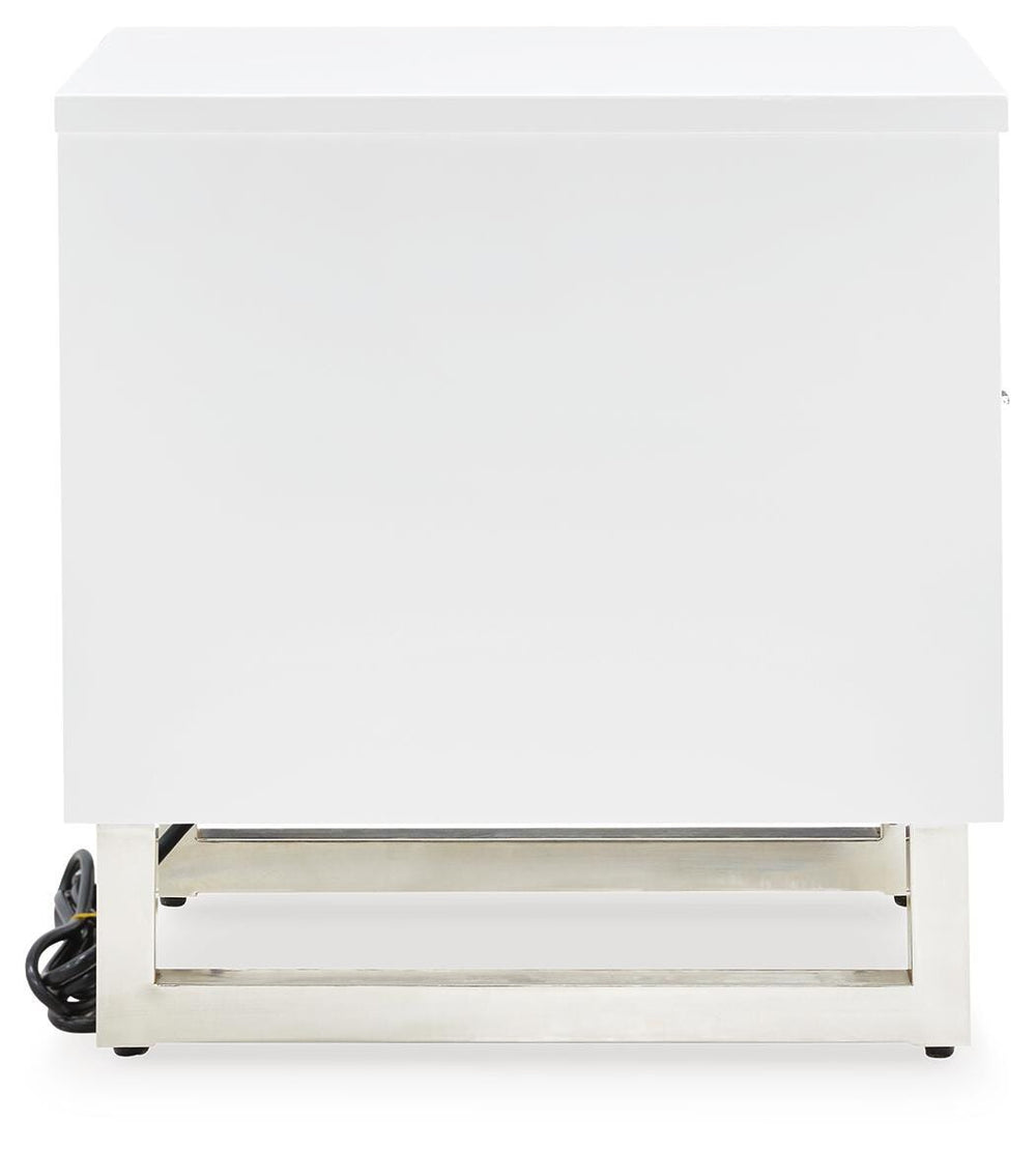 Gardoni Chairside End Table - White (5)