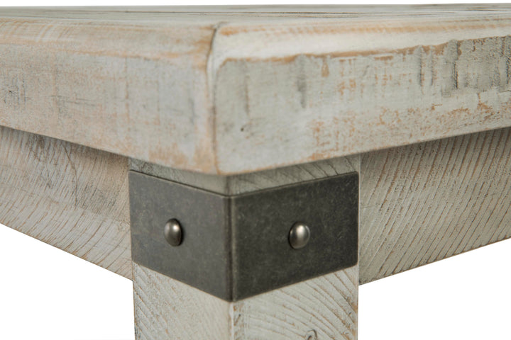 Carynhurst End Table - Pearl Silver (7)