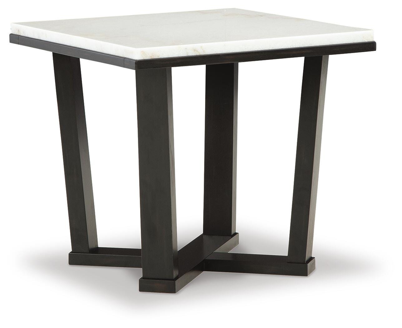 Fostead End Table - White (1)