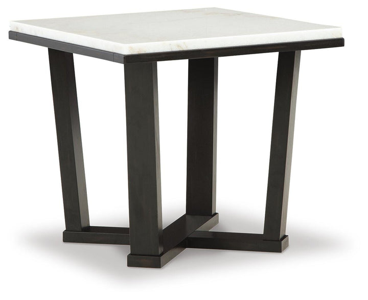 Fostead End Table - White (1)