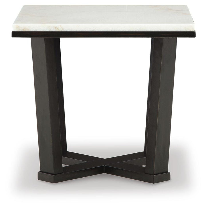 Fostead End Table - White (3)