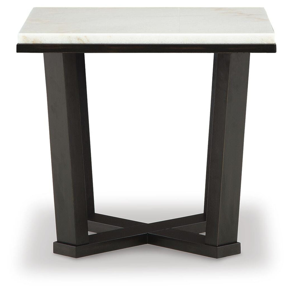 Fostead End Table - White (3)