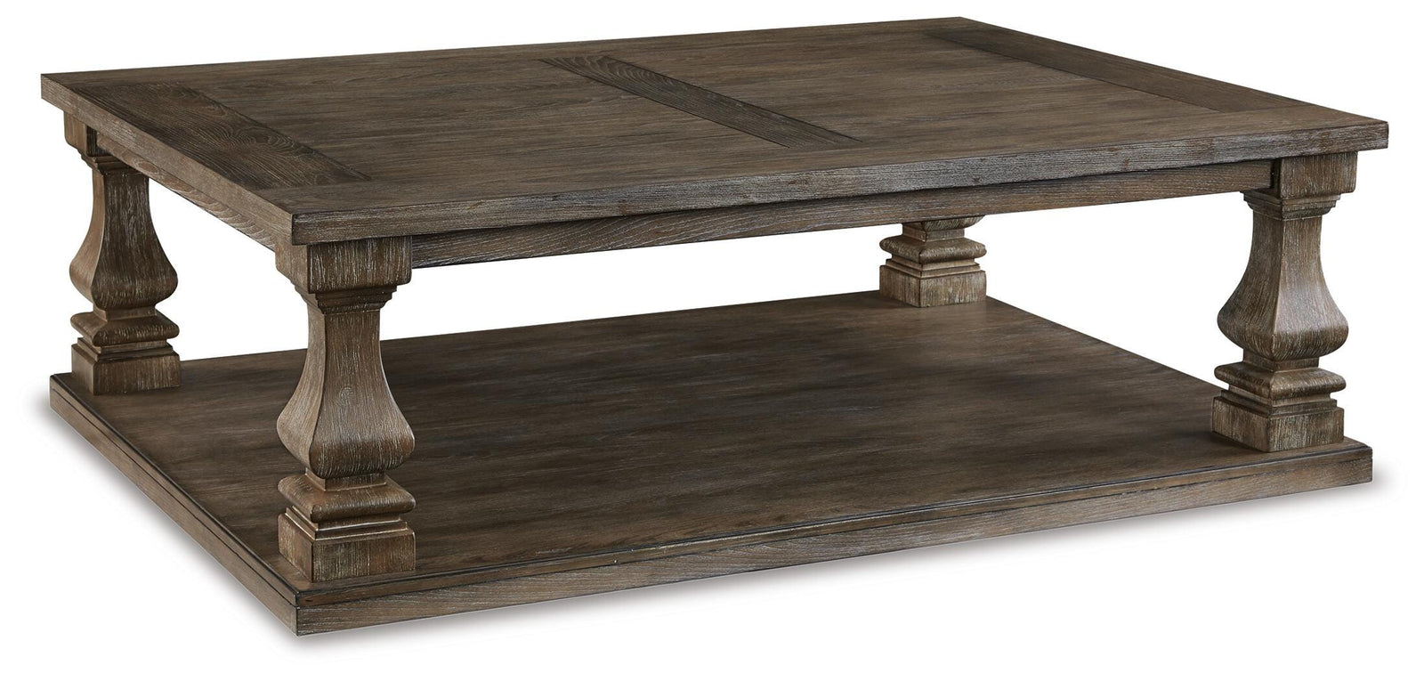 Johnelle Coffee Table - Gray (1)