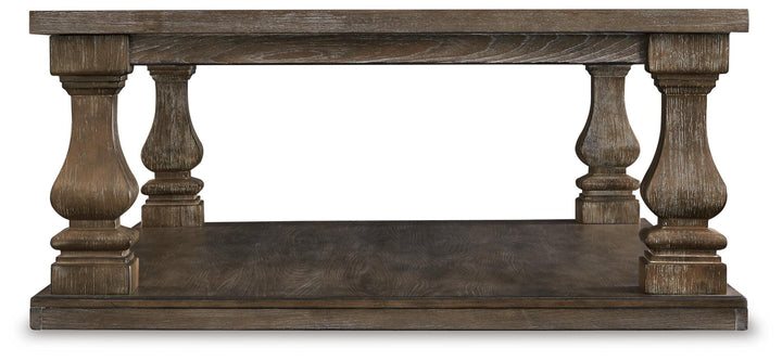 Johnelle Coffee Table - Gray (5)
