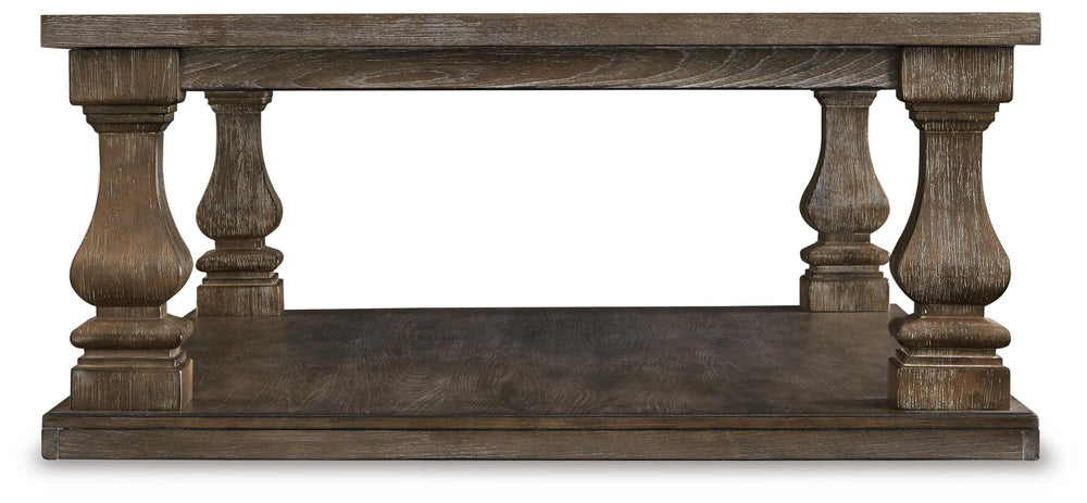 Johnelle Coffee Table - Gray (5)