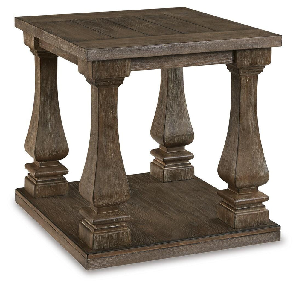 Johnelle End Table - Gray (1)