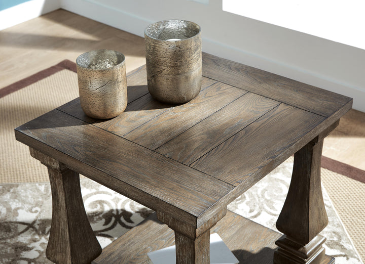 Johnelle End Table - Gray (5)