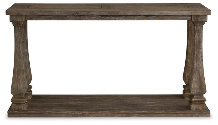 Johnelle Sofa Table - Gray (3)