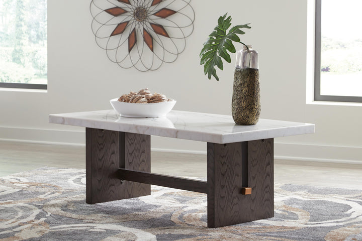 Burkhaus Coffee Table - White (2)