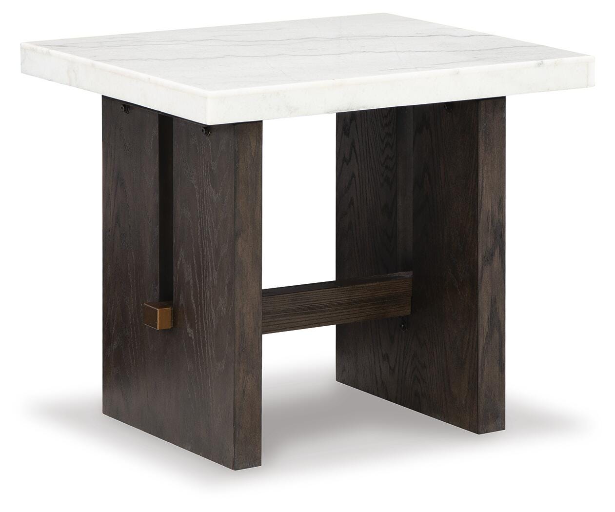 Burkhaus End Table - White (1)