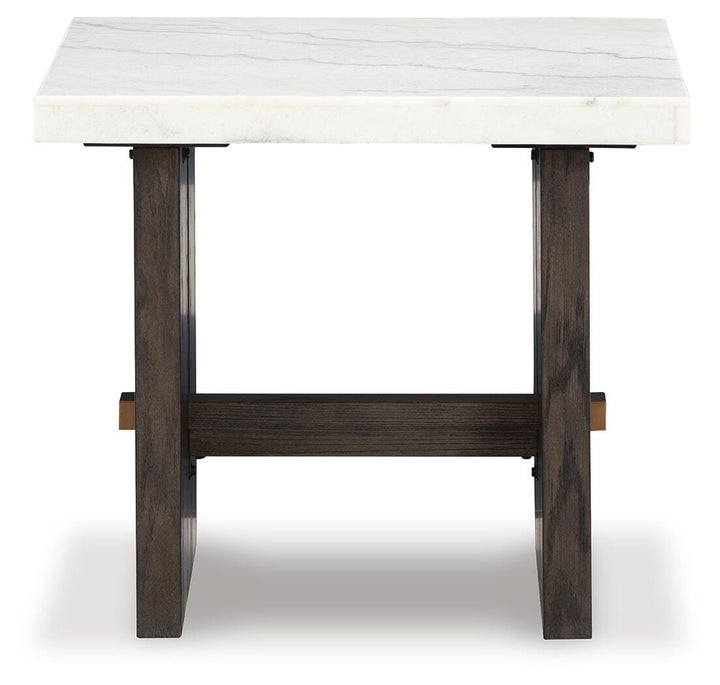 Burkhaus End Table - White (3)