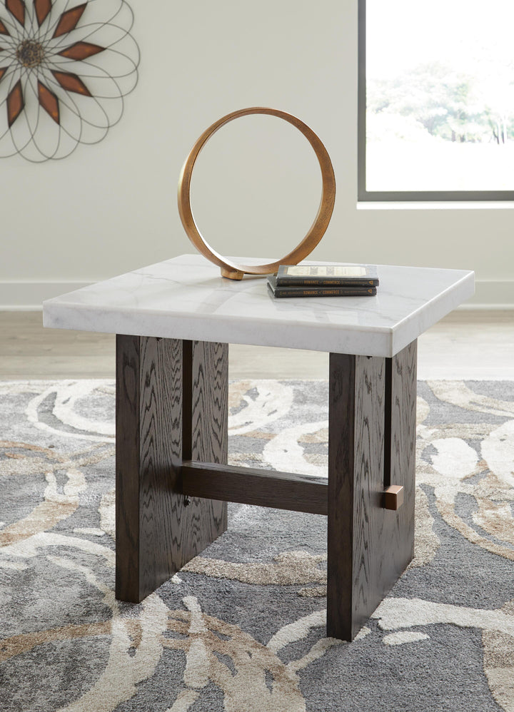 Burkhaus End Table - White (2)