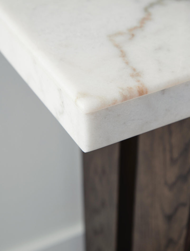 Burkhaus Sofa Table - White (7)