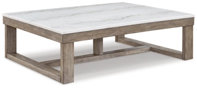 Loyaska Coffee Table - Dark Brown | Ashley Furniture