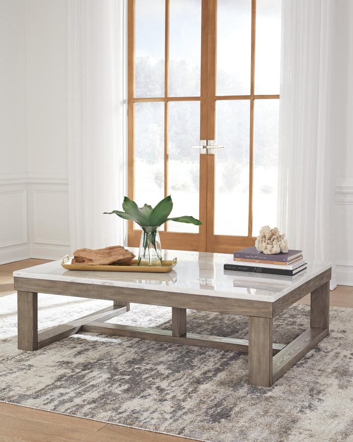 Loyaska Coffee Table - Dark Brown (2)