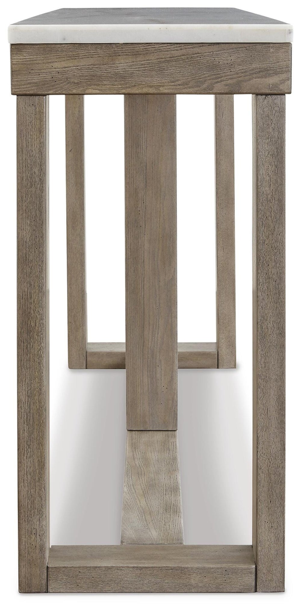 Loyaska Sofa Table - Dark Brown (4)