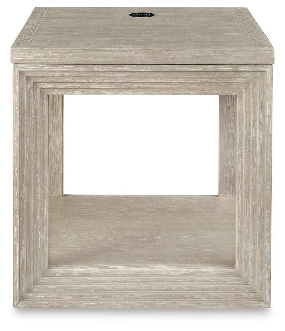 Marxhart End Table - Beige (3)