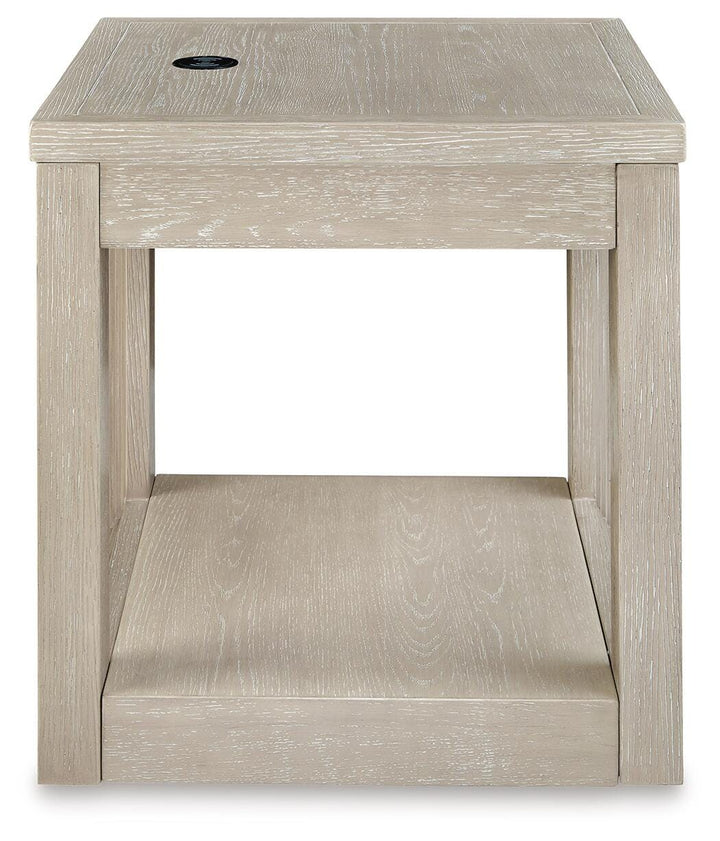 Marxhart End Table - Beige (4)