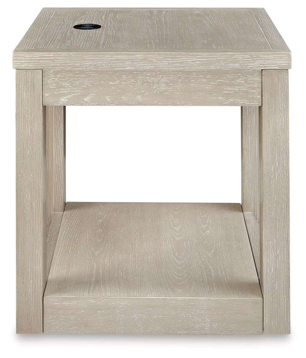 Marxhart End Table - Beige (4)