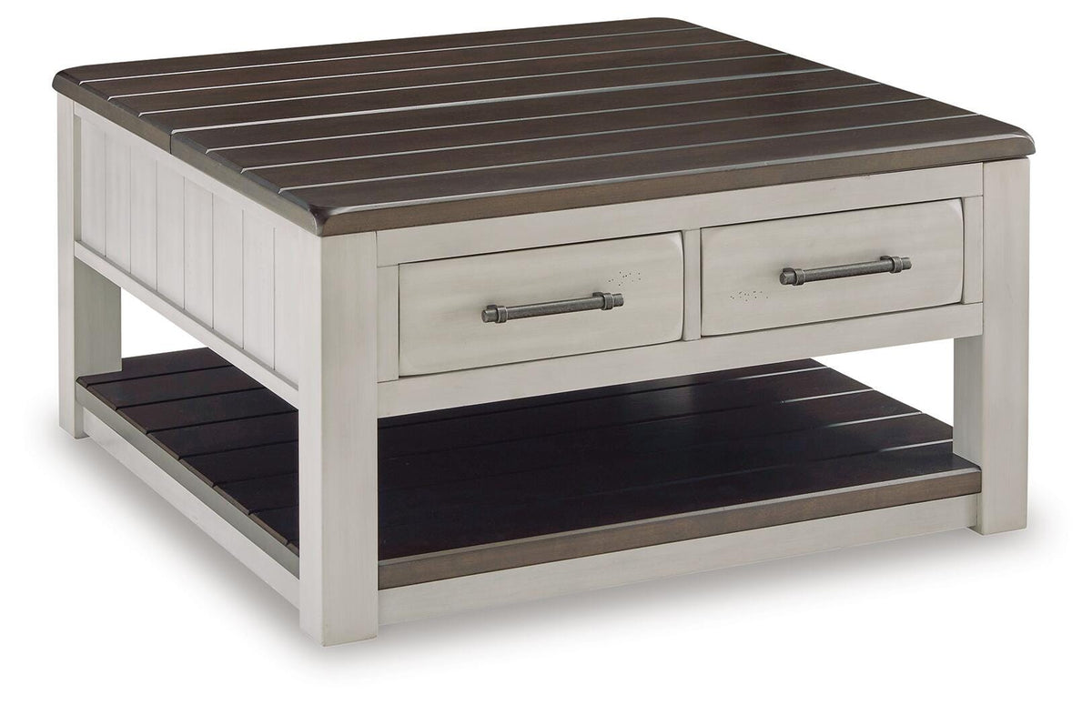 Darborn Lift-Top Coffee Table - Dark Gray (1)