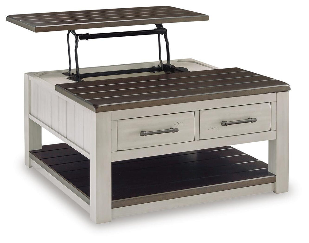 Darborn Lift-Top Coffee Table - Dark Gray (3)
