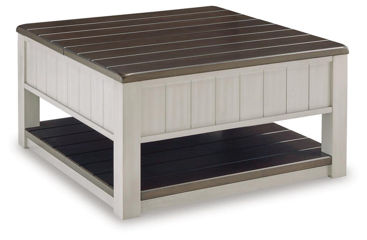Darborn Lift-Top Coffee Table - Dark Gray (6)