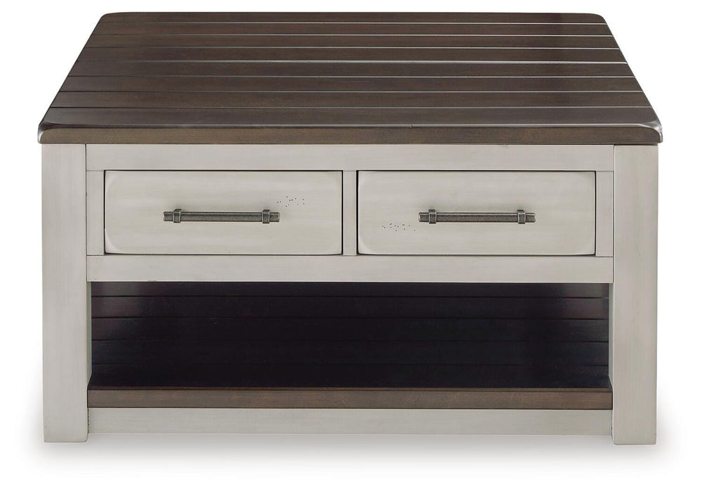 Darborn Lift-Top Coffee Table - Dark Gray (4)
