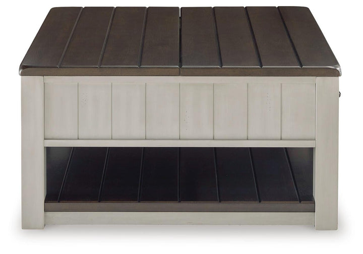 Darborn Lift-Top Coffee Table - Dark Gray (5)