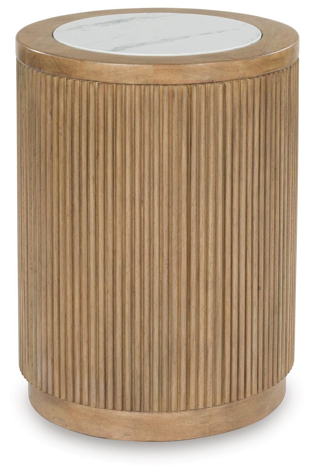 Camdill End Table - Light Brown (1)