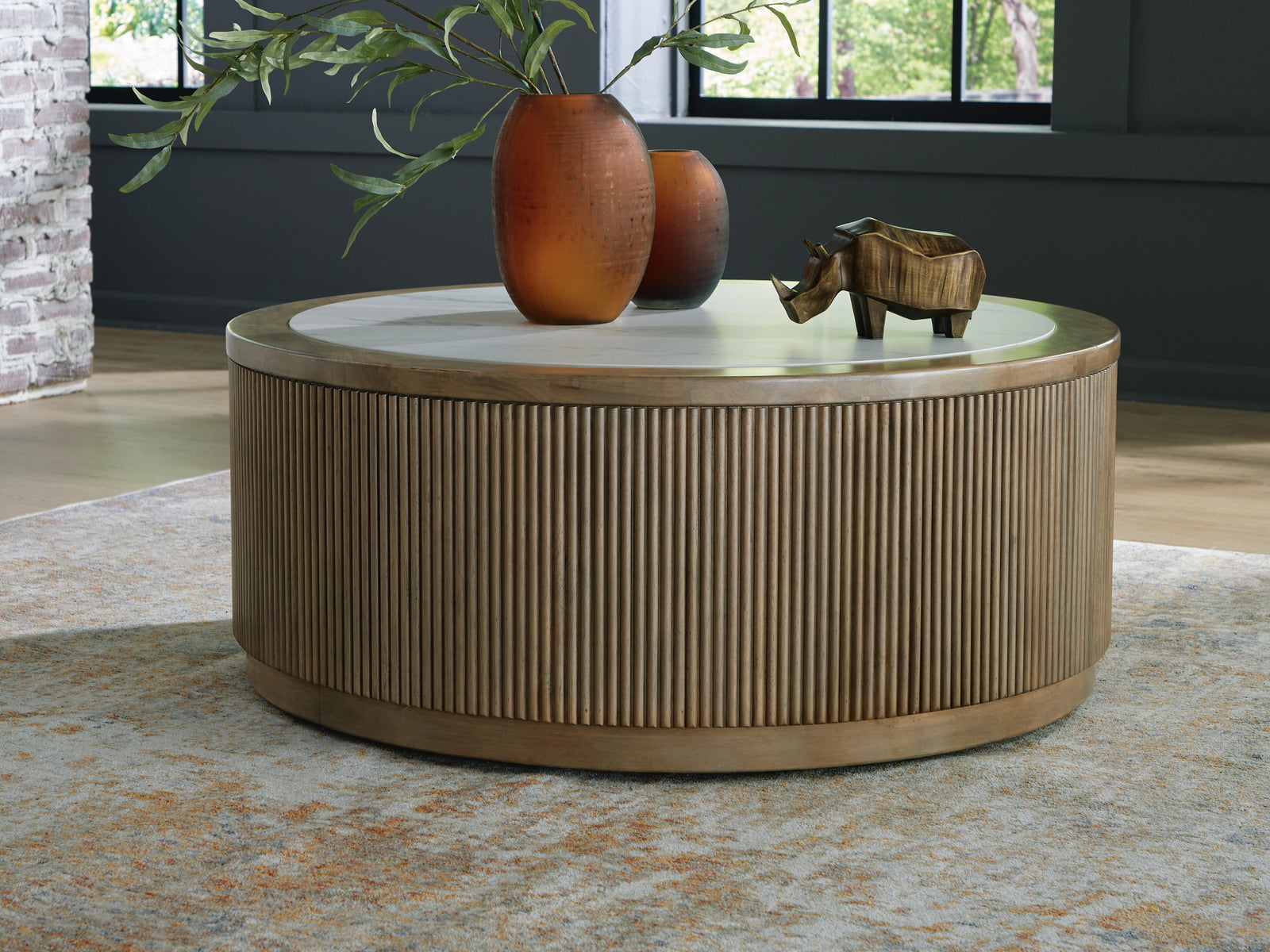 Camdill Coffee Table - Light Brown (2)