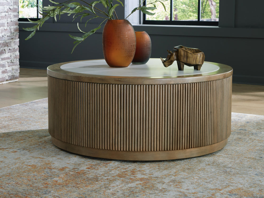 Camdill Coffee Table - Light Brown (2)