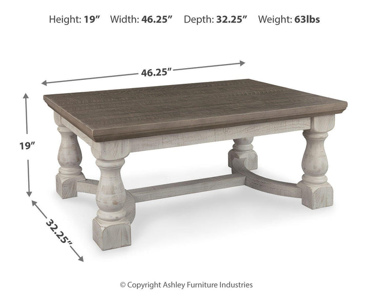 Havalance Coffee Table - Dark Gray (4)