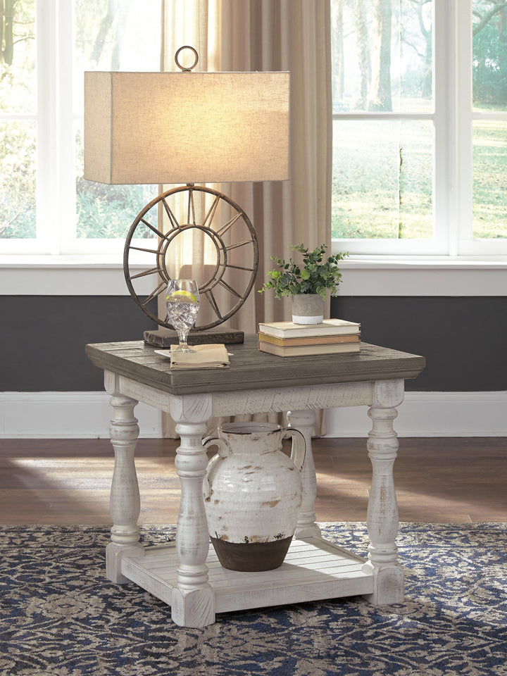 Havalance End Table - Dark Gray (2)
