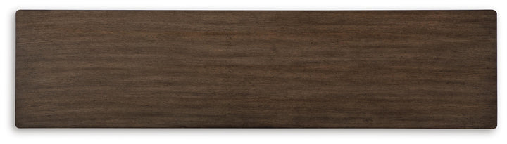 Hannodream Sofa Table - Dark Brown (5)