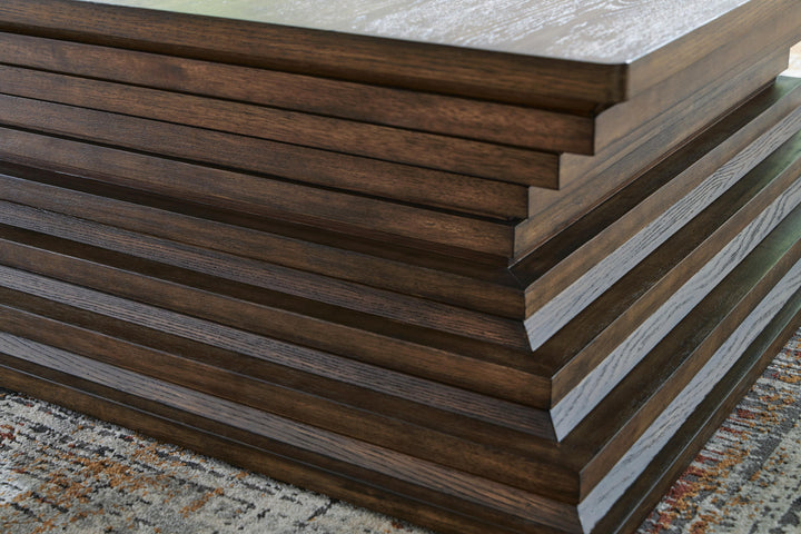 Hannodream Coffee Table - Dark Brown (5)
