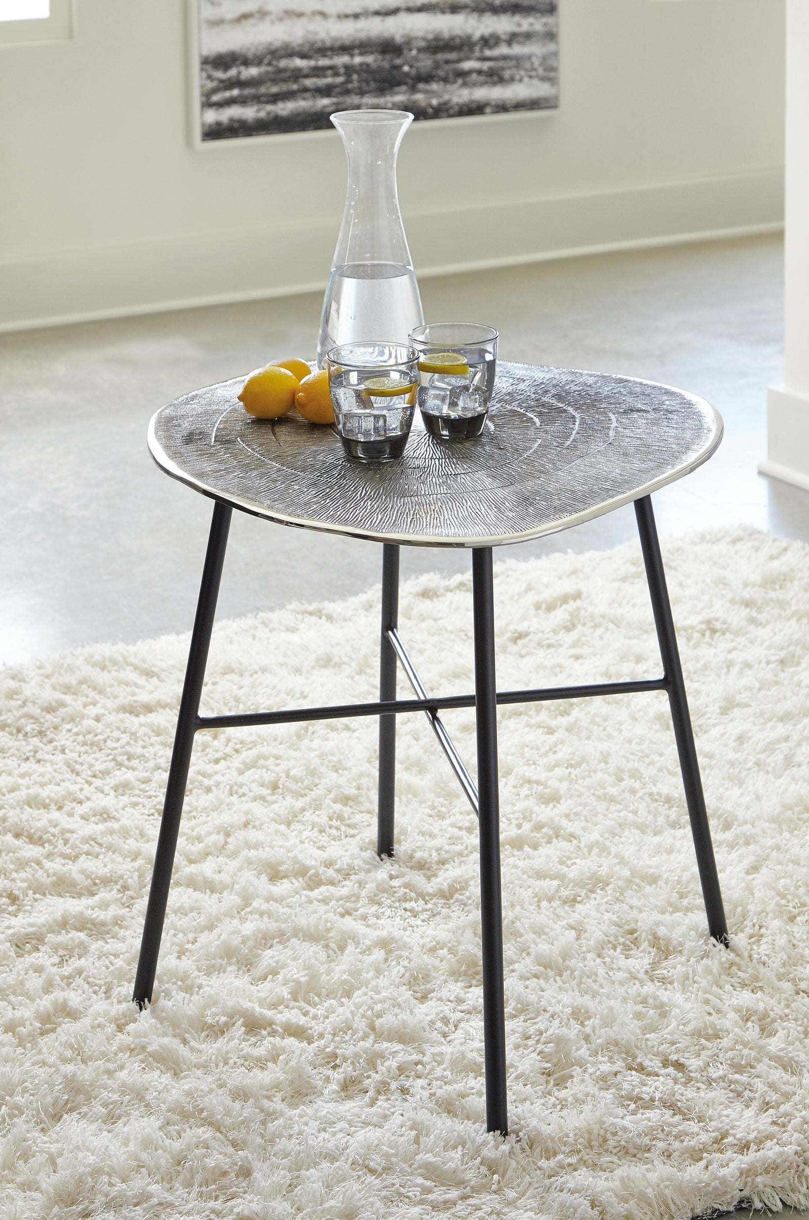Laverford End Table - Black (2)