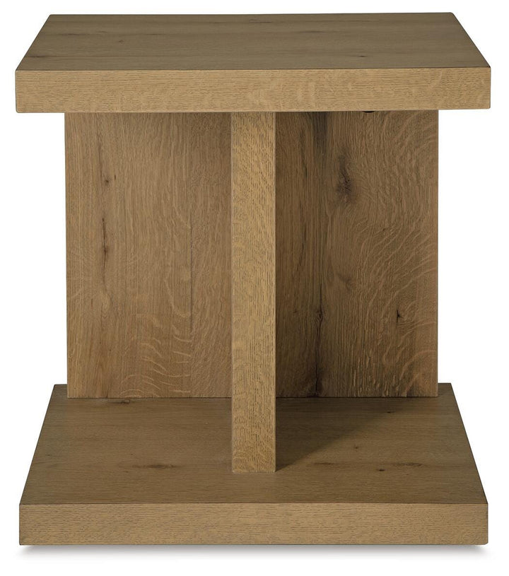 Brinstead Chairside End Table - Light Brown (3)