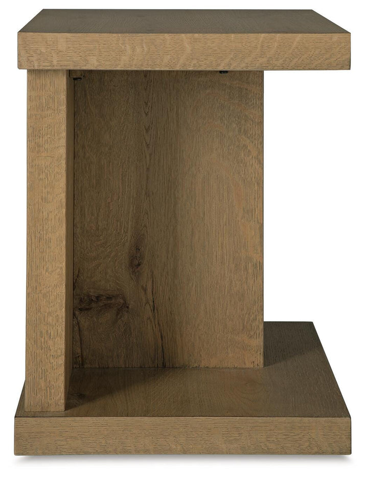 Brinstead Chairside End Table - Light Brown (4)