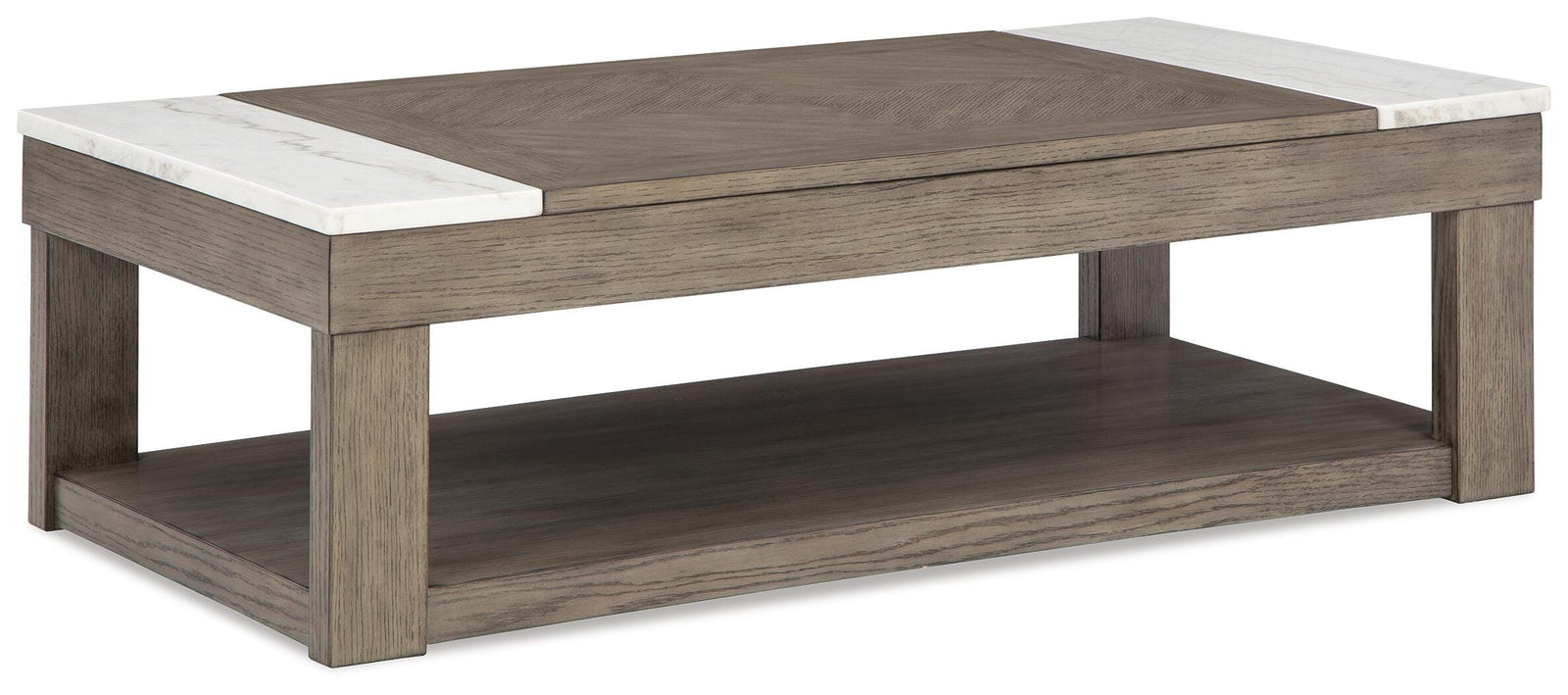 Loyaska Lift-Top Coffee Table - Dark Brown (1)
