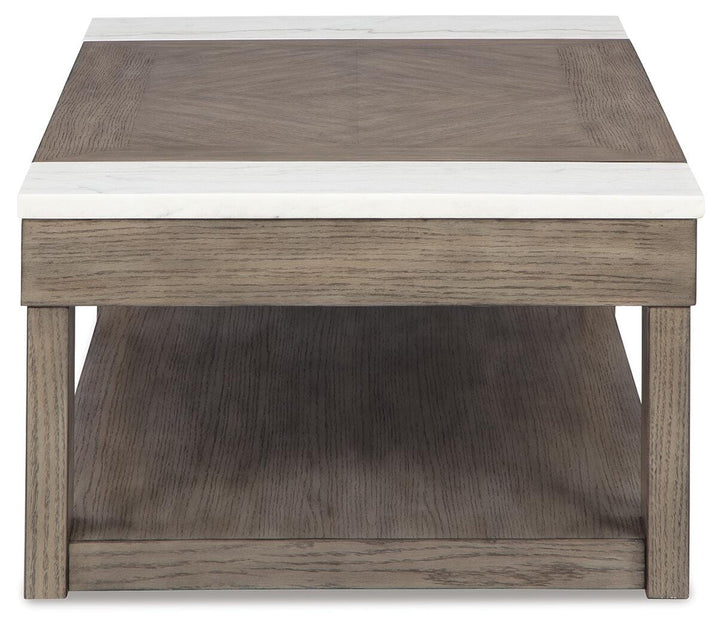 Loyaska Lift-Top Coffee Table - Dark Brown (5)