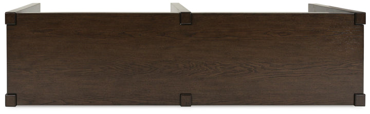 Breckington Sofa Table - Dark Brown (4)