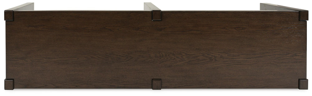 Breckington Sofa Table - Dark Brown (4)