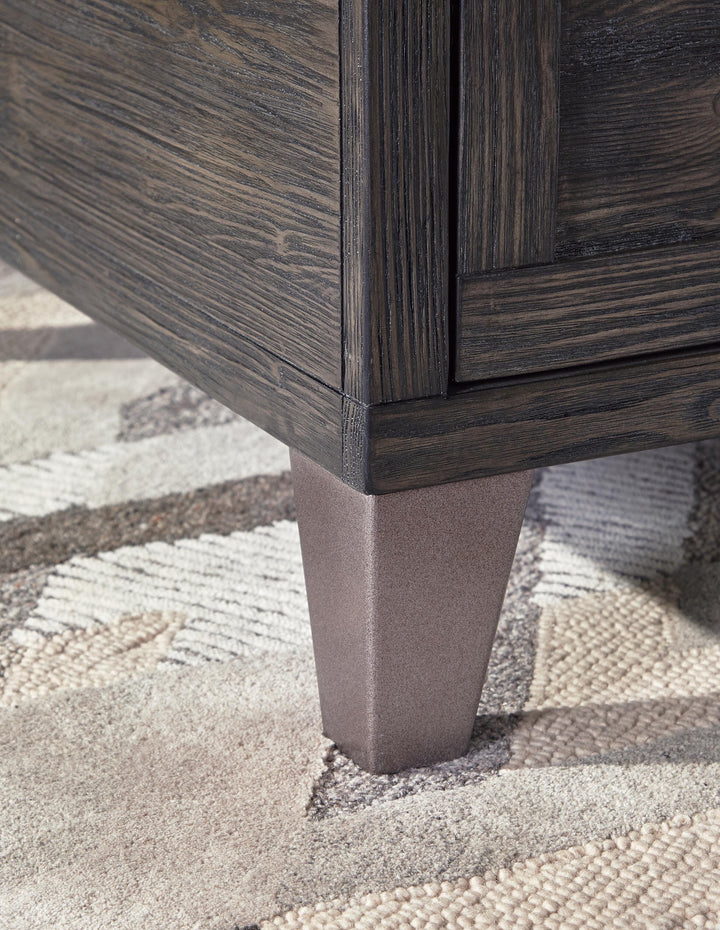 Todoe Coffee Table with Lift Top - Dark Gray (6)