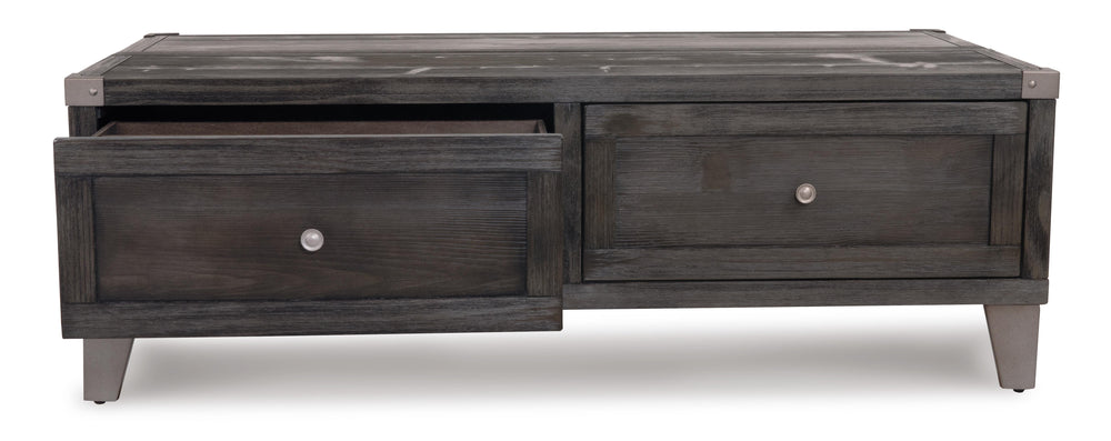 Todoe Coffee Table with Lift Top - Dark Gray (11)