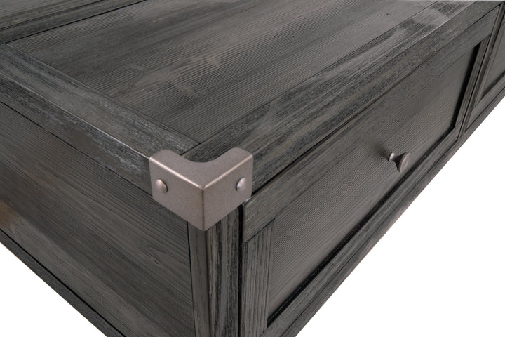 Todoe Coffee Table with Lift Top - Dark Gray (17)