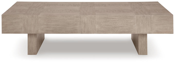 Jorlaina Coffee Table - Light Brown (3)
