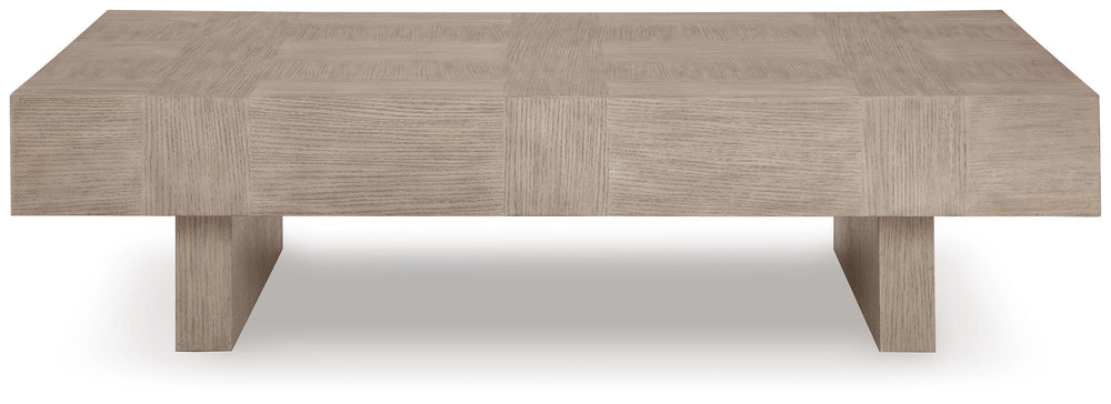 Jorlaina Coffee Table - Light Brown (3)