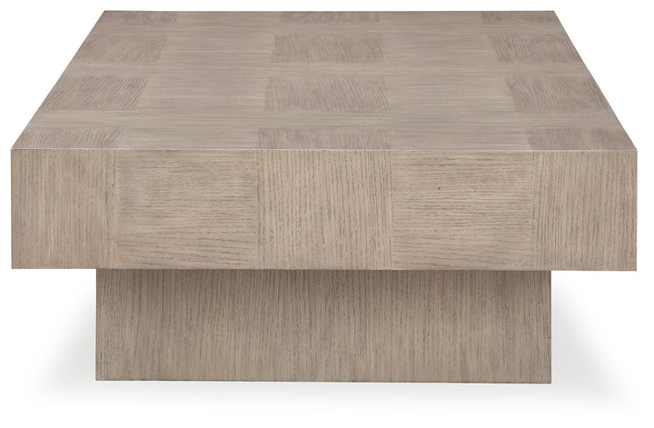 Jorlaina Coffee Table - Light Brown (4)