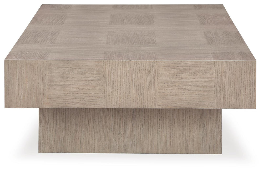 Jorlaina Coffee Table - Light Brown (4)